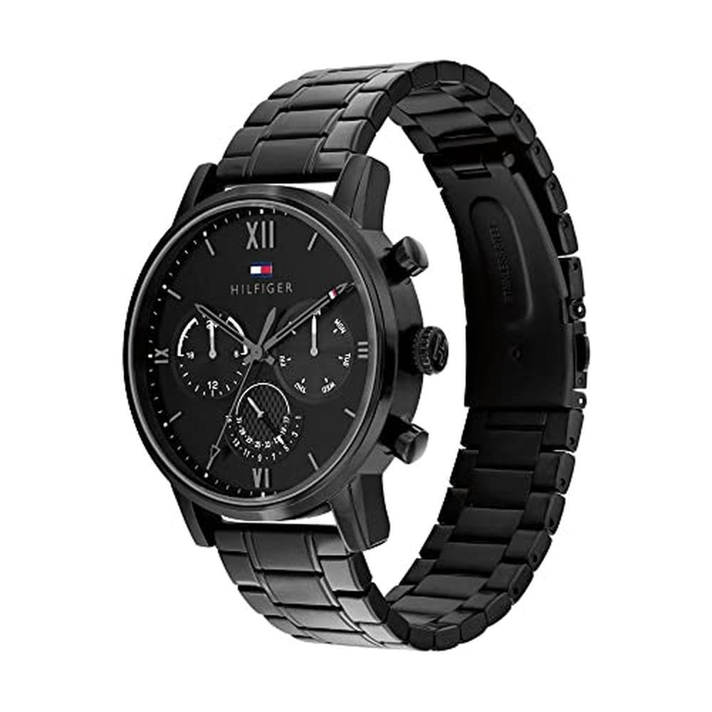 Premium Men's Quartz Multifunction Watch – Side View
