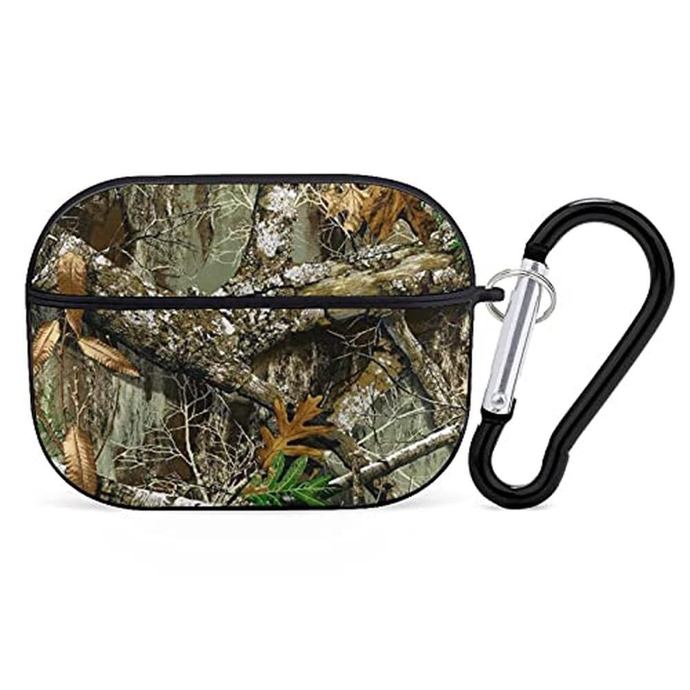 AirPods Pro Case Cover: YouTary Autumn Hunting Tree Camo – Front View