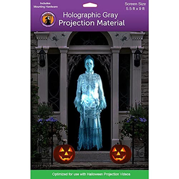 Holographic Rear Projection Screen – Front View