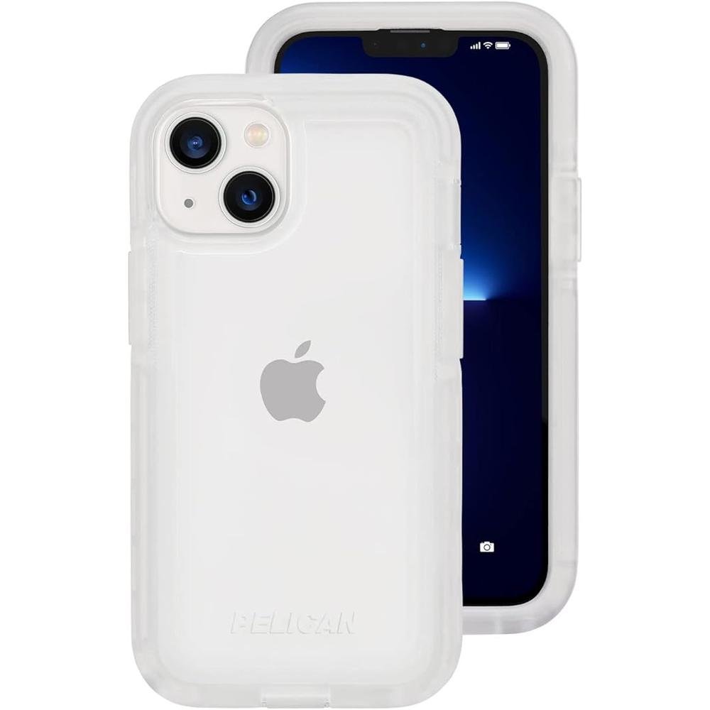 Pelican Voyager Series: iPhone 13 Case [Wireless Charging – Front View