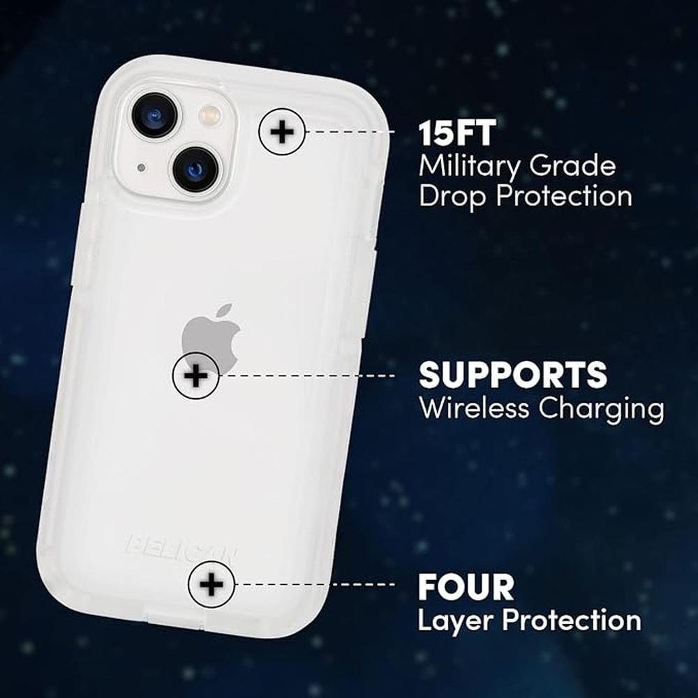 Pelican Voyager Series: iPhone 13 Case [Wireless Charging – Close-up Detail