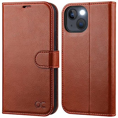 OCASE Compatible with iPhone 13 Wallet Case – Front View
