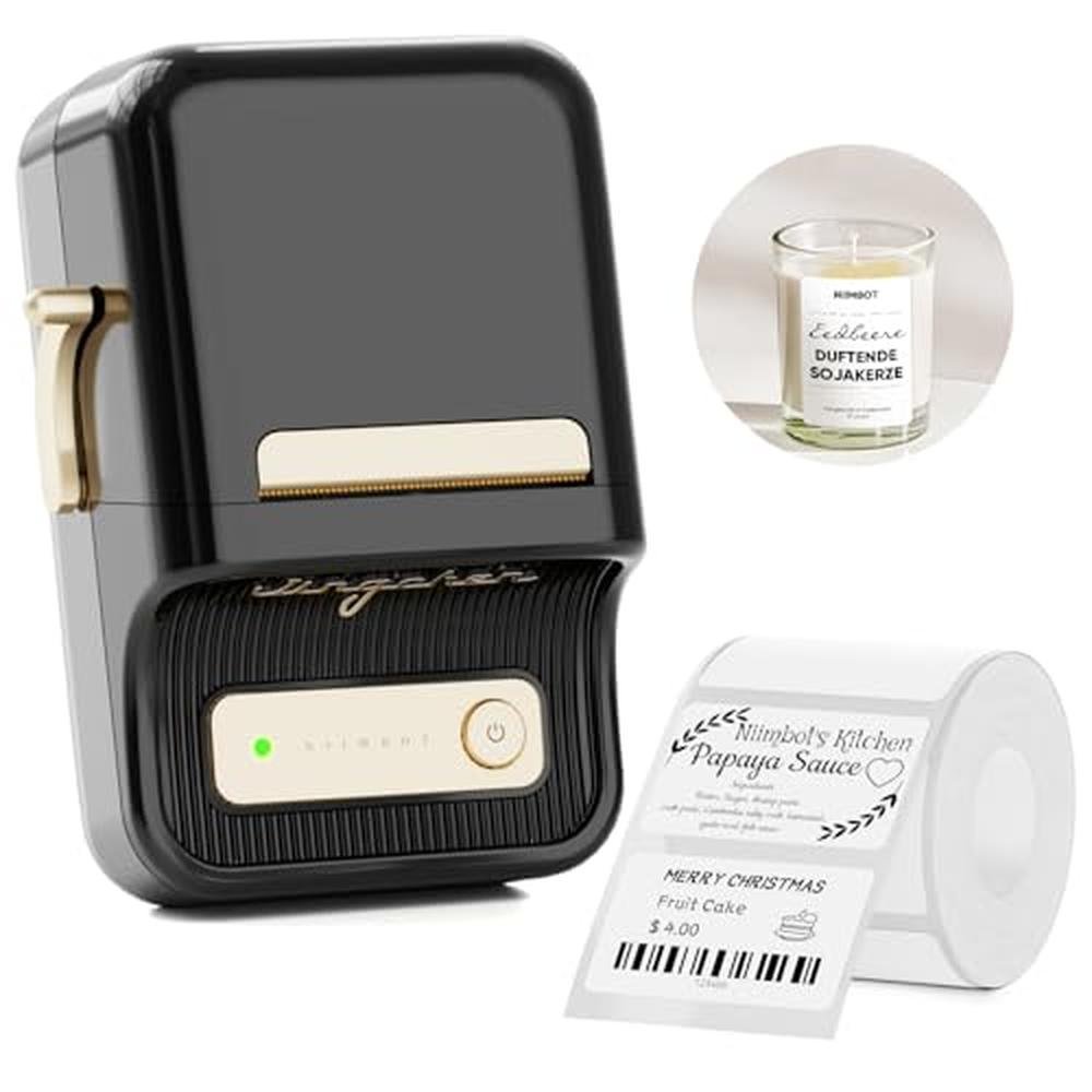 Label Niimbot: NIIMBOT B21 Thermal Label Maker – Front View