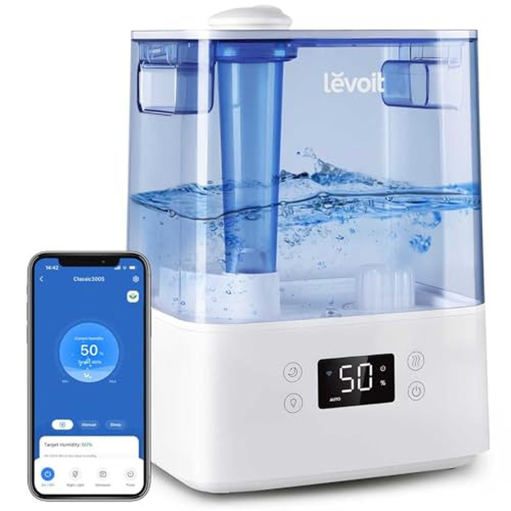 Levoit Classic300S: Ultrasonic Smart Top Fill Humidifier – Front View