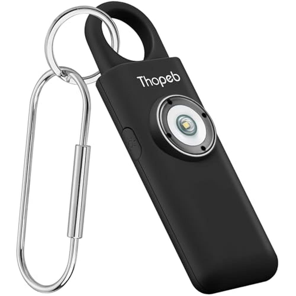 Safety Alarm: Thopeb Personal Safety Alarm 135dB Siren – Front View