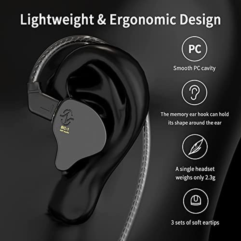 YINYOO CCZ Melody Gaming Earbuds Wired in ear Hearphones – Close-up Detail