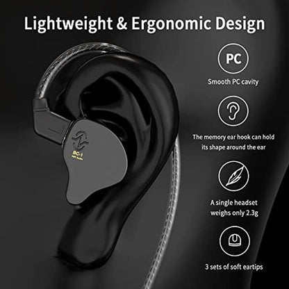 YINYOO CCZ Melody Gaming Earbuds Wired in ear Hearphones – Close-up Detail