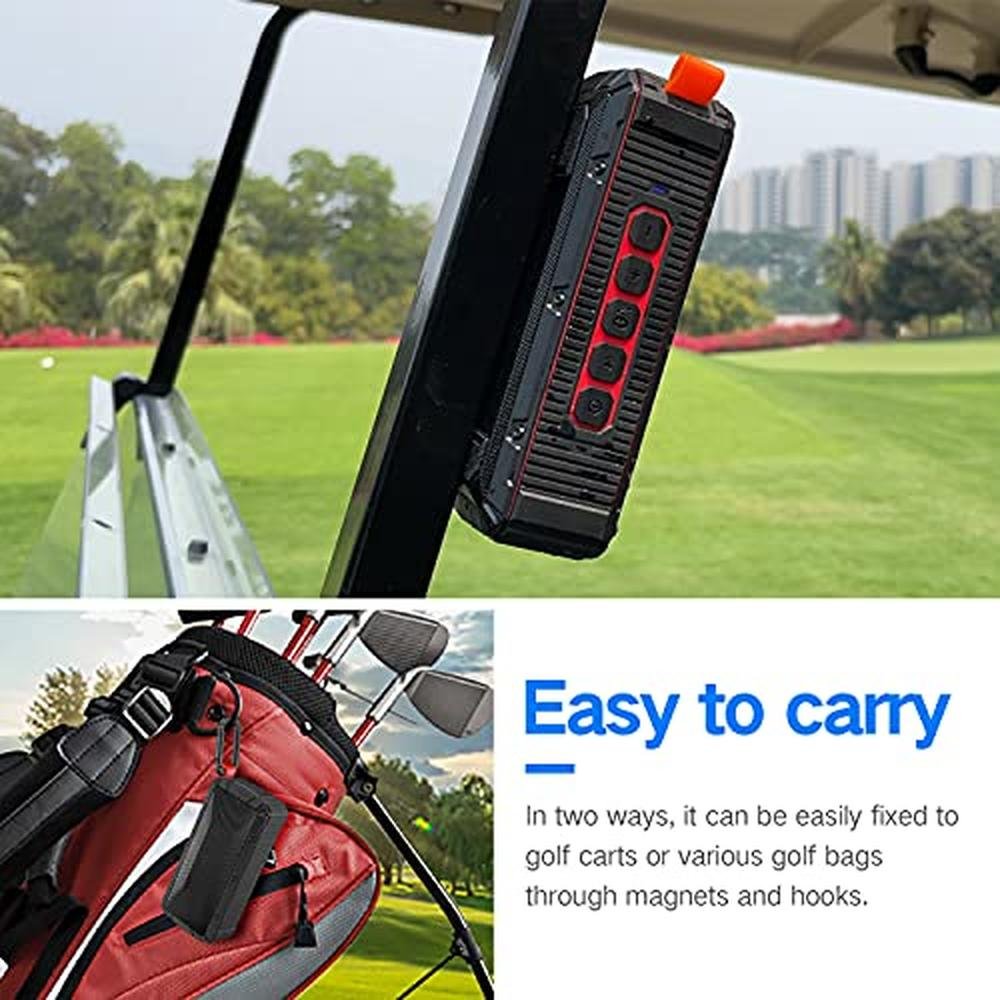 Golf 2Pcs: Dprofy Pro Portable Magnetic Bluetooth Speaker – Close-up Detail