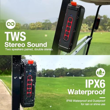 Golf 2Pcs: Dprofy Pro Portable Magnetic Bluetooth Speaker – Packaging