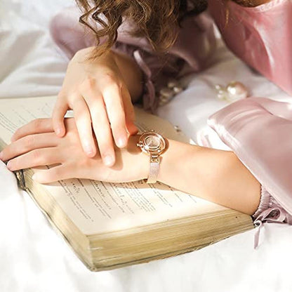 Women Watches: Victoria Hyde Small Dial Luxury Gold Watch – Packaging