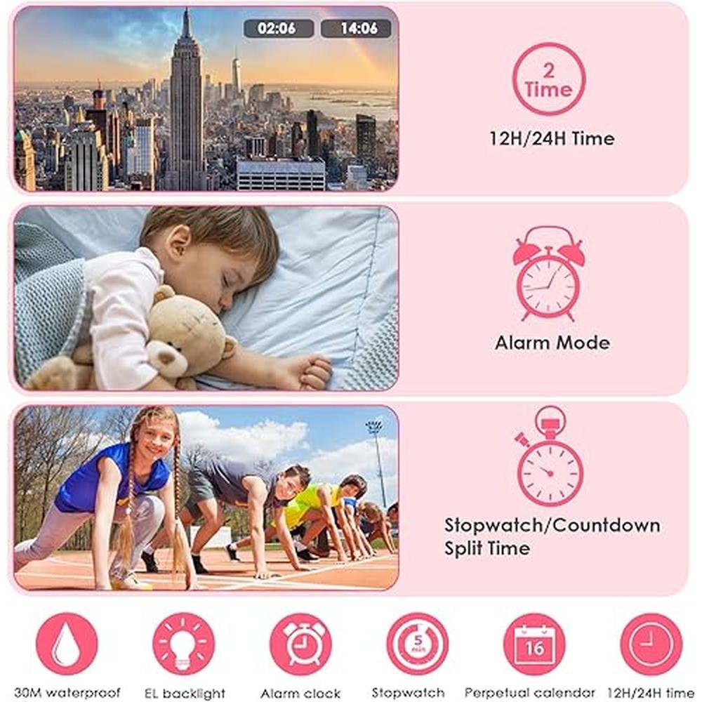 Watches CakCity: CakCity Kids Digital Sport Watches – In Use