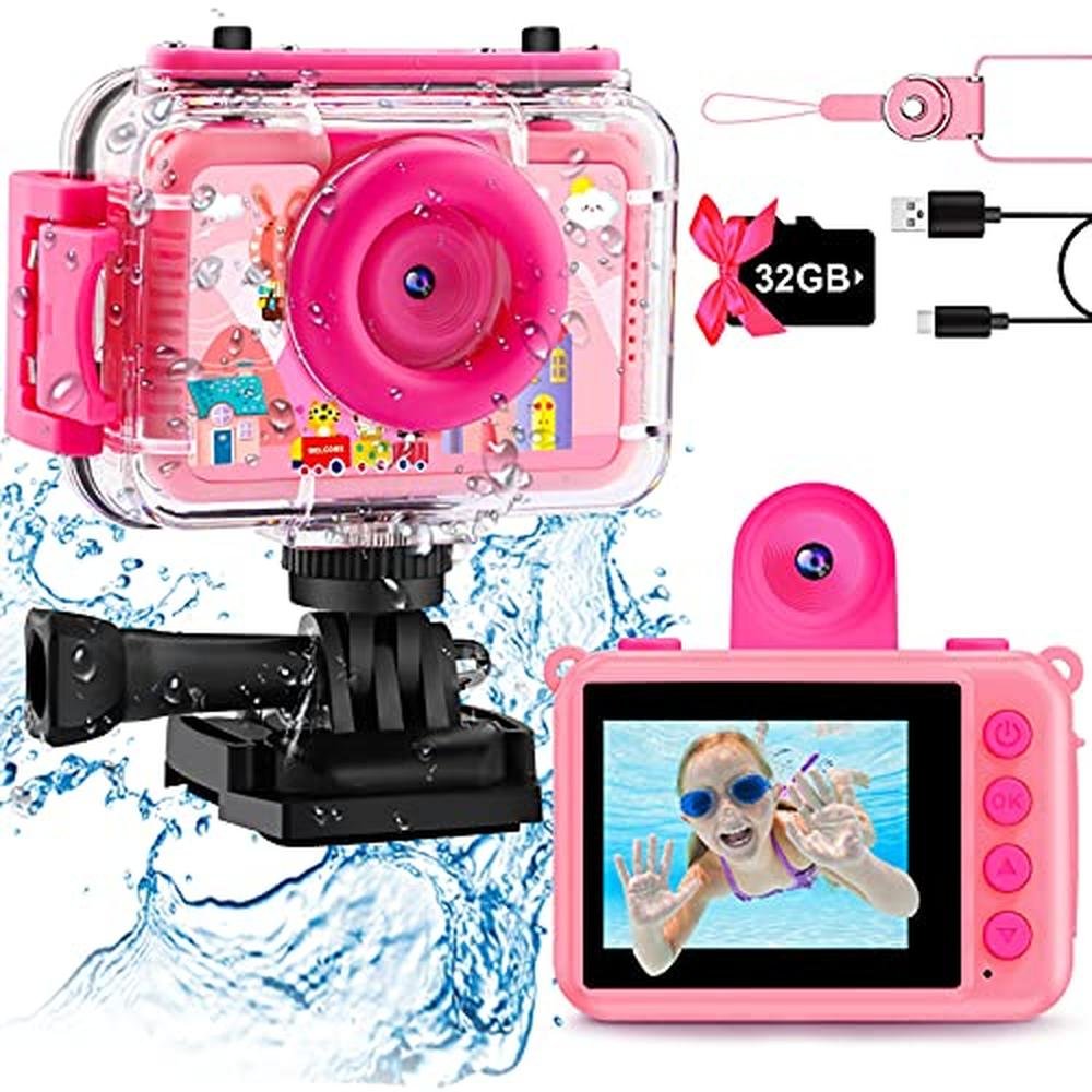 Kids Waterproof Action Camera – Front View