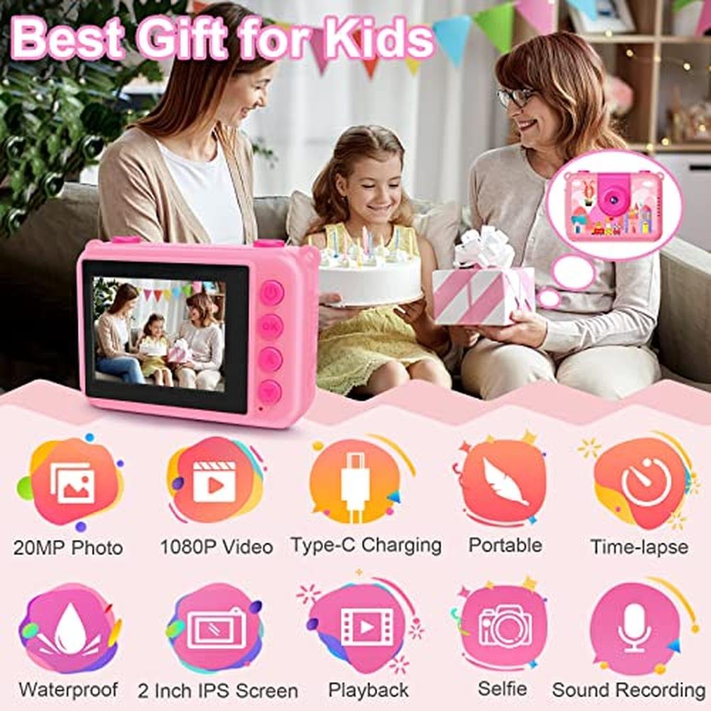 Kids Waterproof Action Camera – In Use