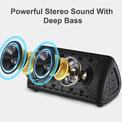 Bluetooth Speaker: Prosonic BT3 Portable Wireless 10W – Side View