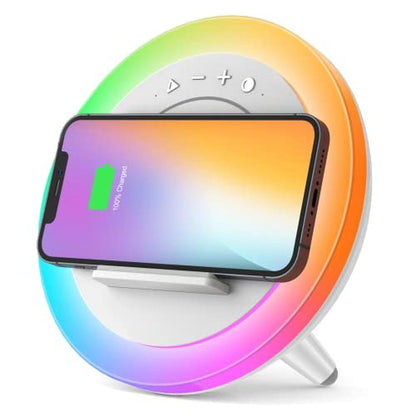 Speaker Charging: Bluetooth Speaker with Lights Wireless – Front View
