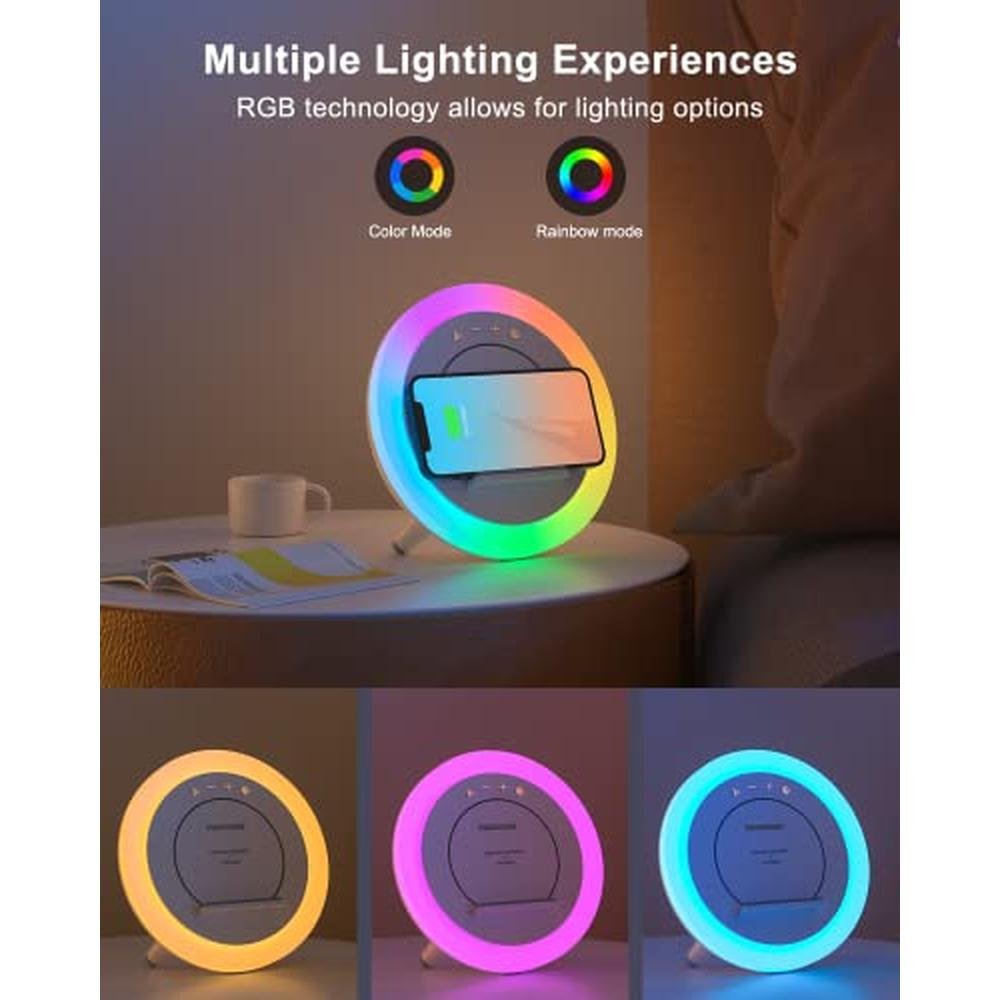 Speaker Charging: Bluetooth Speaker with Lights Wireless – In Use