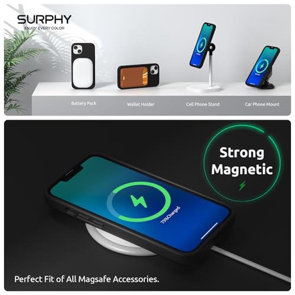 Surphy Case: iPhone 13 Mini Magnetic Case Compatible with – In Use