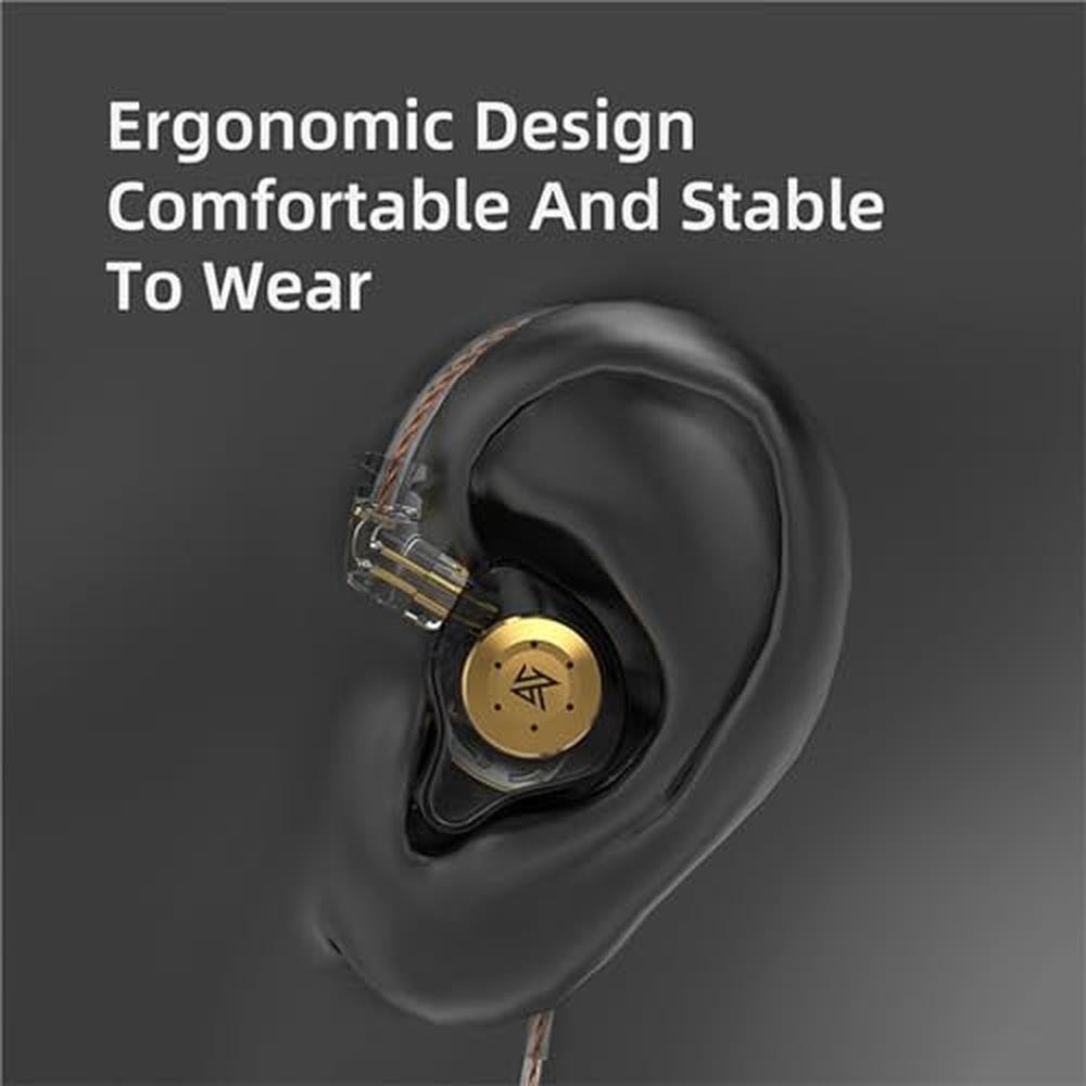 KZ EDX PRO Gaming Earbuds: IEM Earphones Headphone with 1DD – Packaging