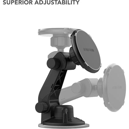 ROKFORM: Adjustable Magnetic Windshield Phone Holder – Close-up Detail