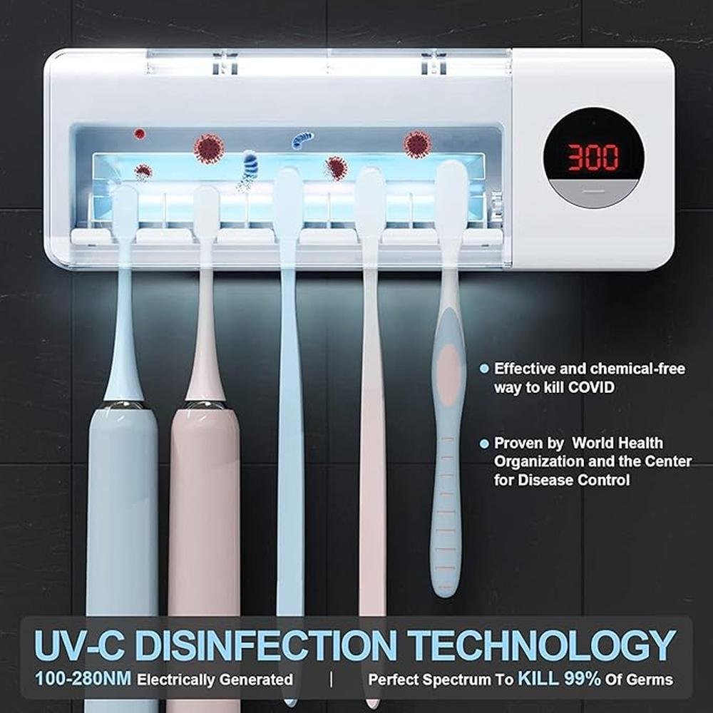 Housegem Toothbrush: Premium Rechargeable Cordless – Side View