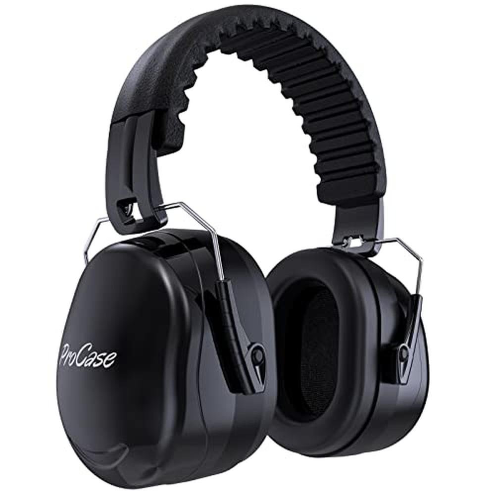 Ear Procase: ProCase Ear Hearing Protection Ear Muffs NRR – Front View