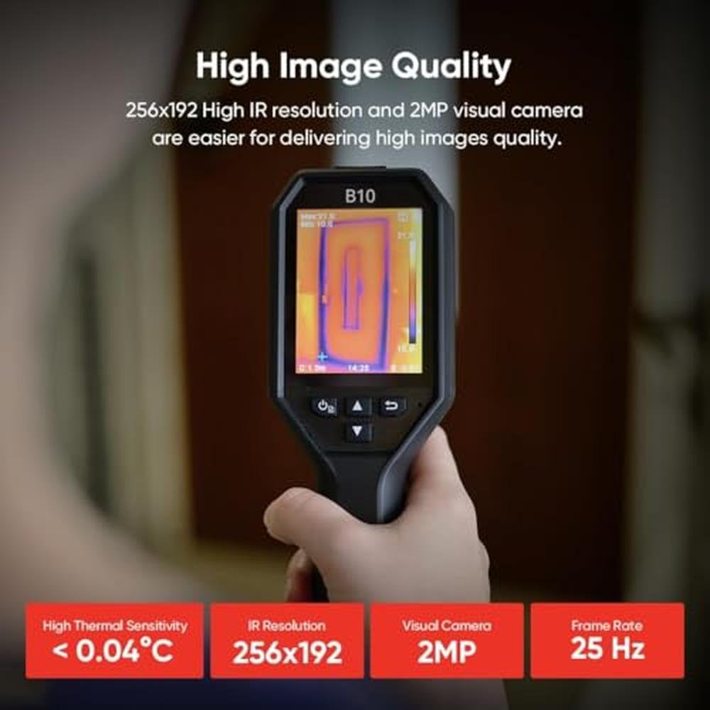 HIKMICRO B10 Thermal Imaging Camera 320 x 240 Super IR with – Close-up Detail