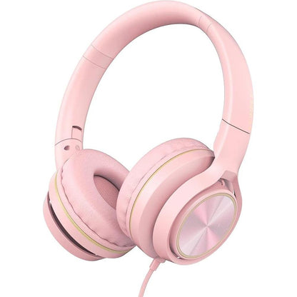 LORELEI S9 Wired Headphones with Microphone for School – Front View