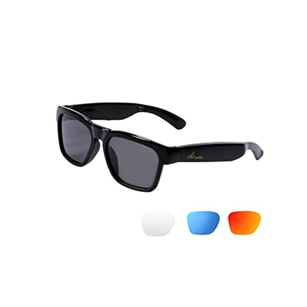 OhO Smart Glasses: Polarized Sunglasses with Bluetooth – Front View