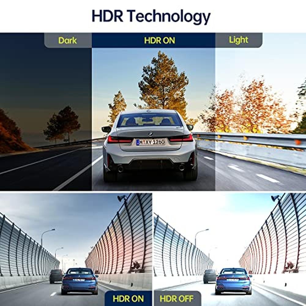 Dash Camera: Dual Dash Cam Front and Inside 1080p – In Use