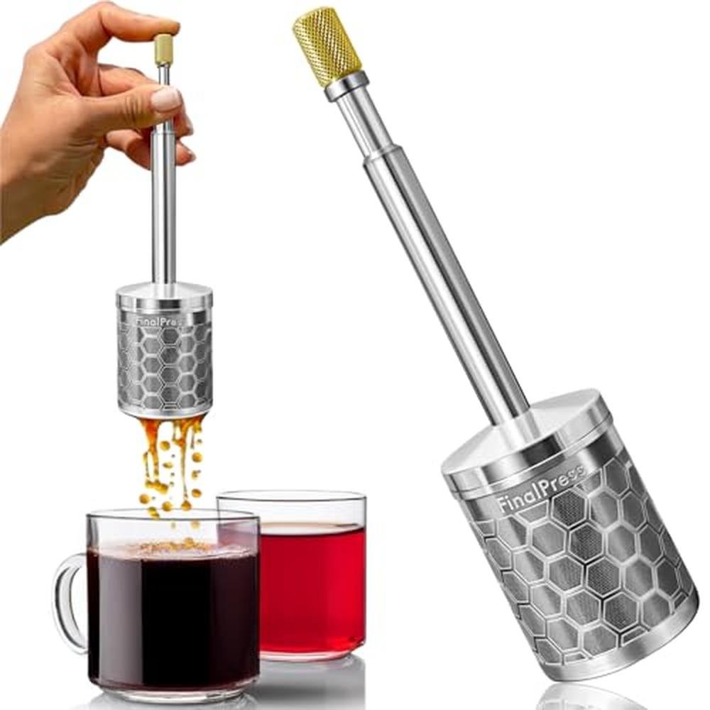 FinalPress Original Coffee & Tea Maker – Front View