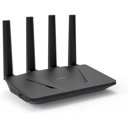Router Inet: GL.iNet GL-AX1800 Flint WiFi 6 Router Dual – Front View