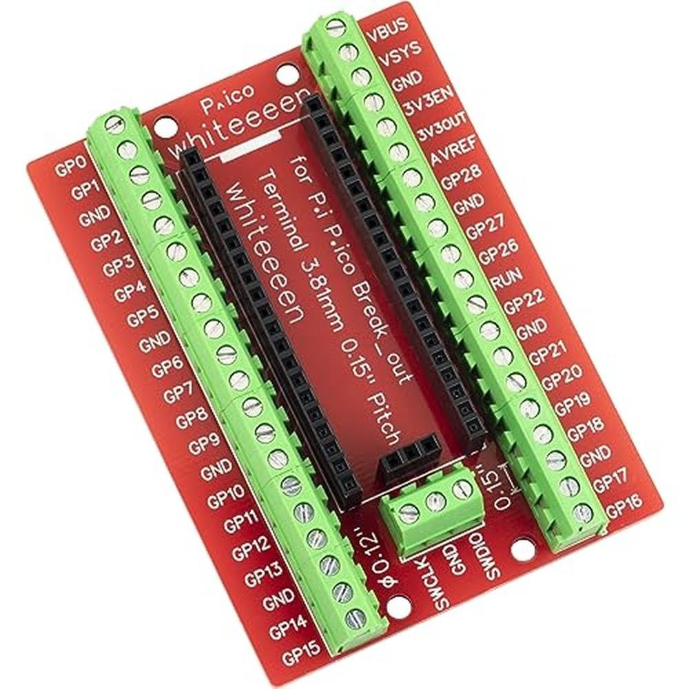 Pico Board: Raspberry Pi Pico Terminal Breakout Board – In Use
