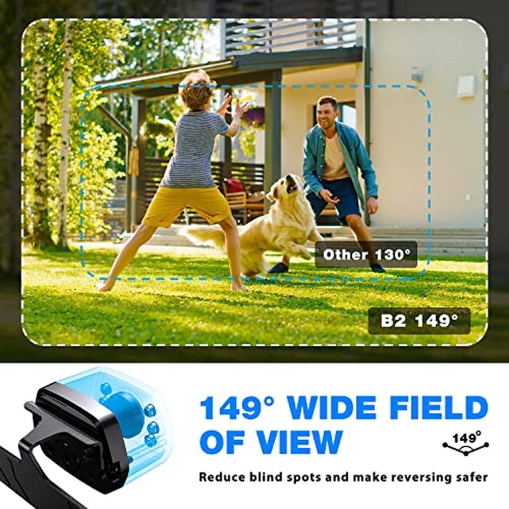 Camera Car: ZEROXCLUB Car Backup Camera 6 Auto LED Lights – Packaging