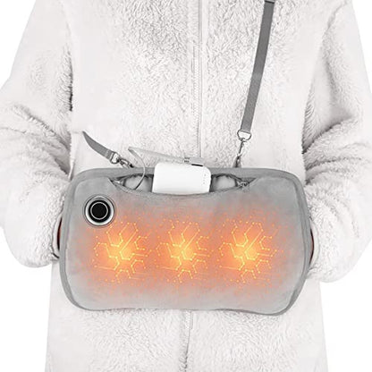 Hand Warmers: Rechargeable Portable Graphene Heated Gloves – Front View