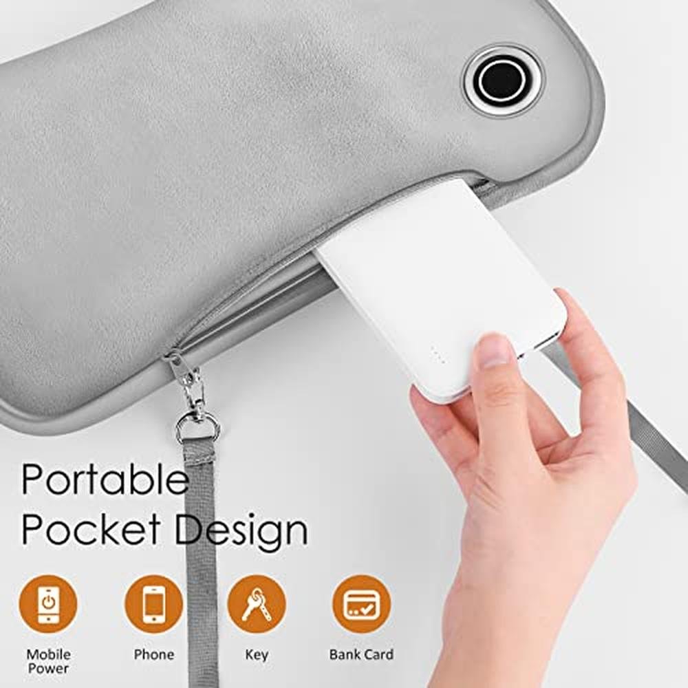 Hand Warmers: Rechargeable Portable Graphene Heated Gloves – Side View