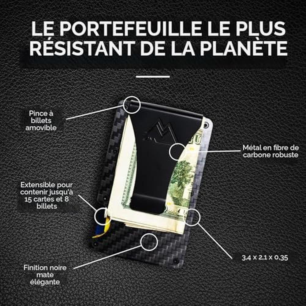 Mountain Voyage Co Minimalist Wallet for Men & Women – Packaging