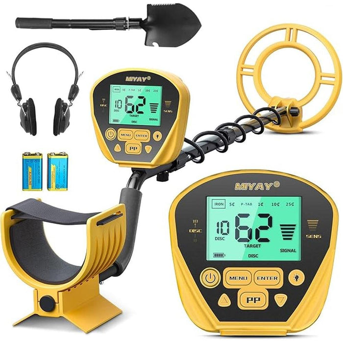 Detector Metal: MIYAY Professional Gold and Silver Detector – Front View