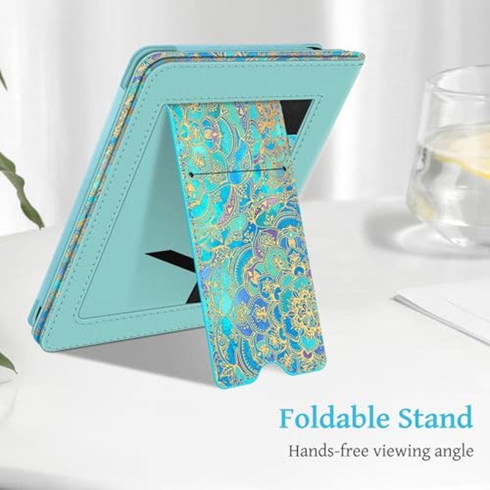 Kindle Paperwhite: Fintie Stand Case for 6.8 Kindle – Close-up Detail