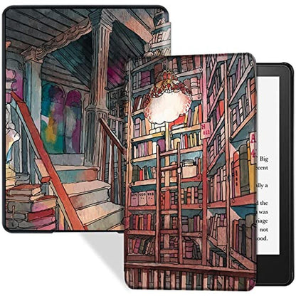Kindle Paperwhite: BOZHUORUI Slim Case 11th Generation – Front View