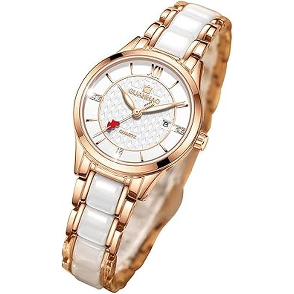 Watches Women: GUANHAO Luxury Ceramic Timepieces – Front View