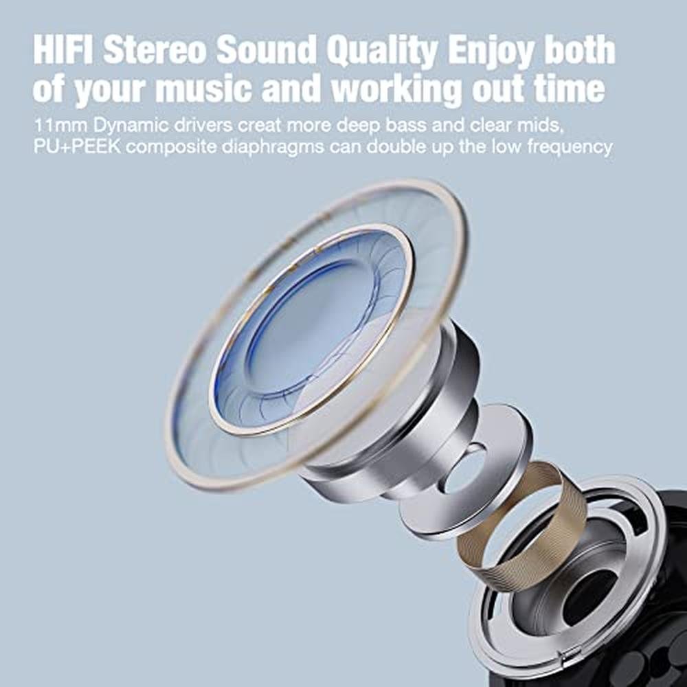 Premium Wireless Bluetooth Headphones – Close-up Detail