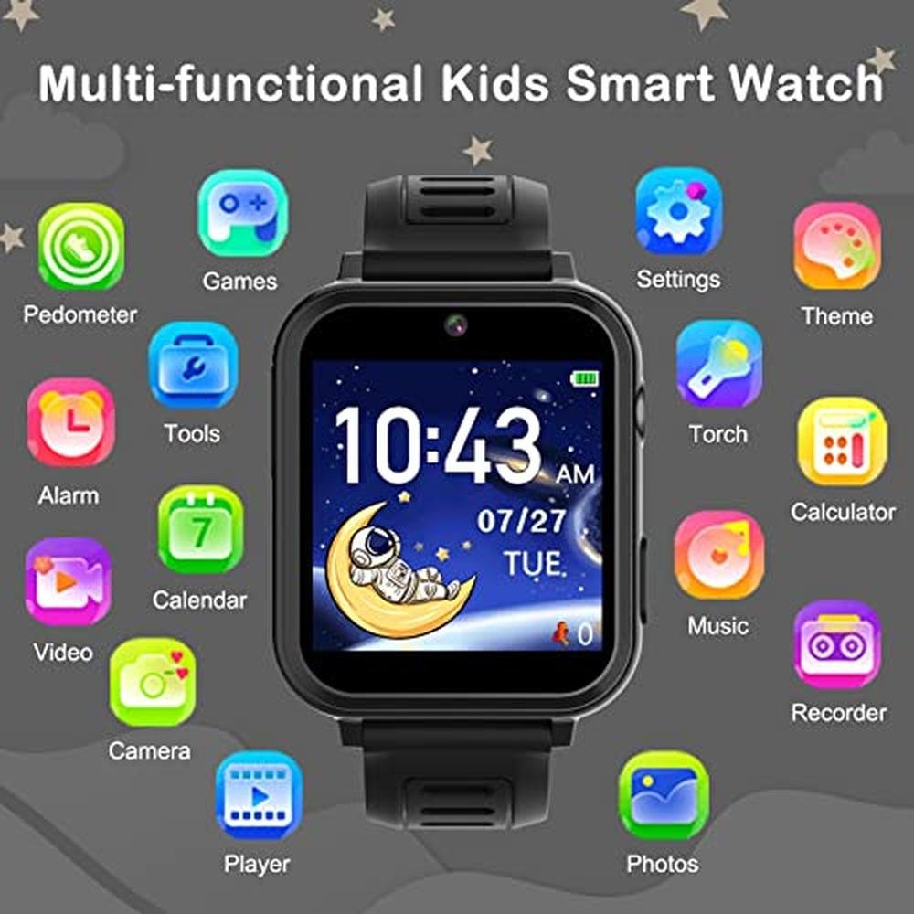 Premium Watch Toys for Kids: Phyulls Smart Watch for Kids – Close-up Detail