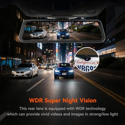 Rear Camera: WOLFBOX Upgraded WDR Rear Camera for G840S – Side View