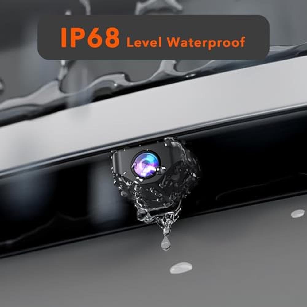 Rear Camera: WOLFBOX Upgraded WDR Rear Camera for G840S – Close-up Detail