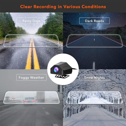 Rear Camera: WOLFBOX Upgraded WDR Rear Camera for G840S – In Use