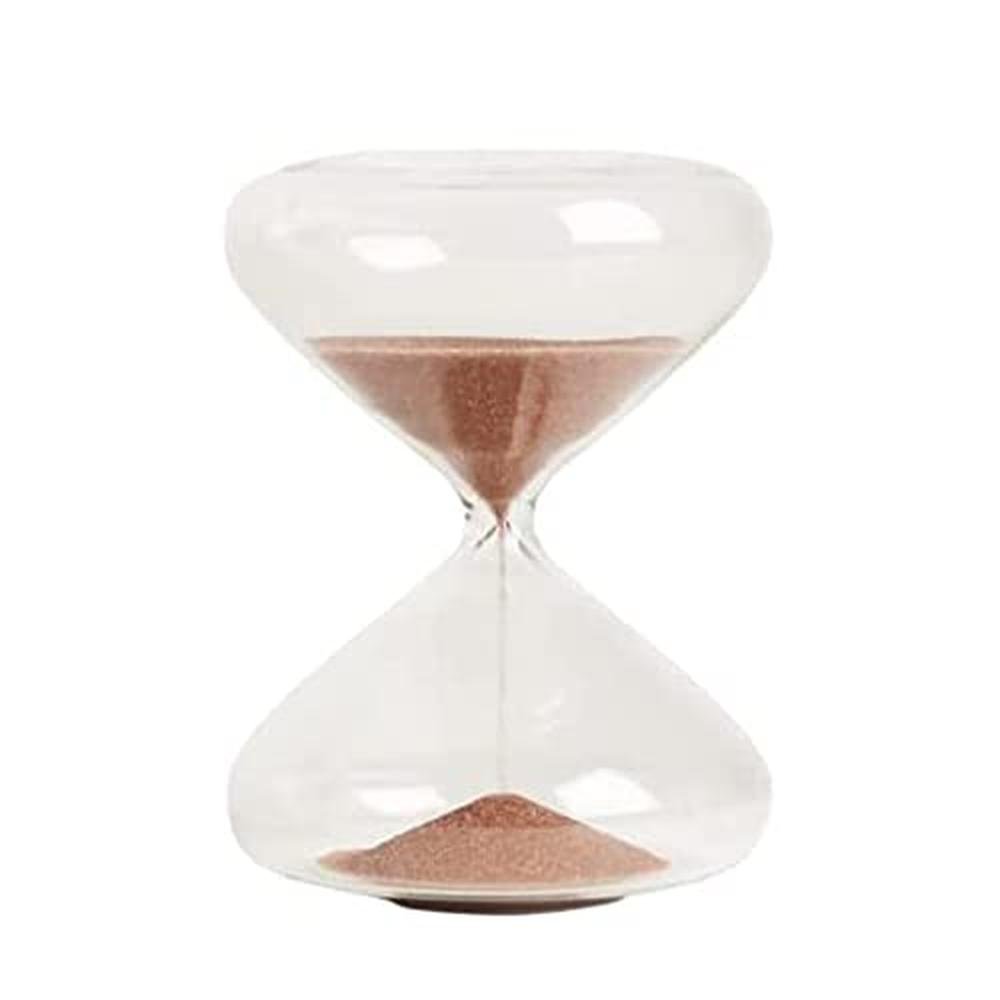 Time Management Luxury: Mindful Focus 5-Minute Hourglass – Front View