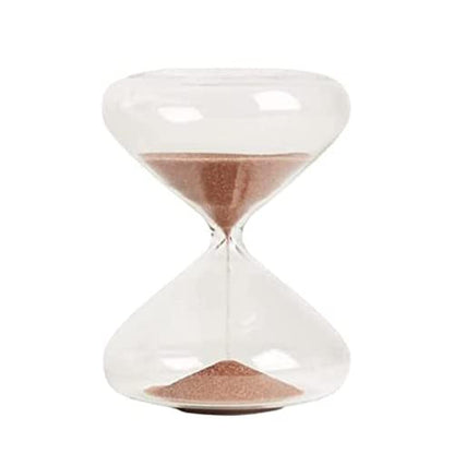 Time Management Luxury: Mindful Focus 5-Minute Hourglass – Front View