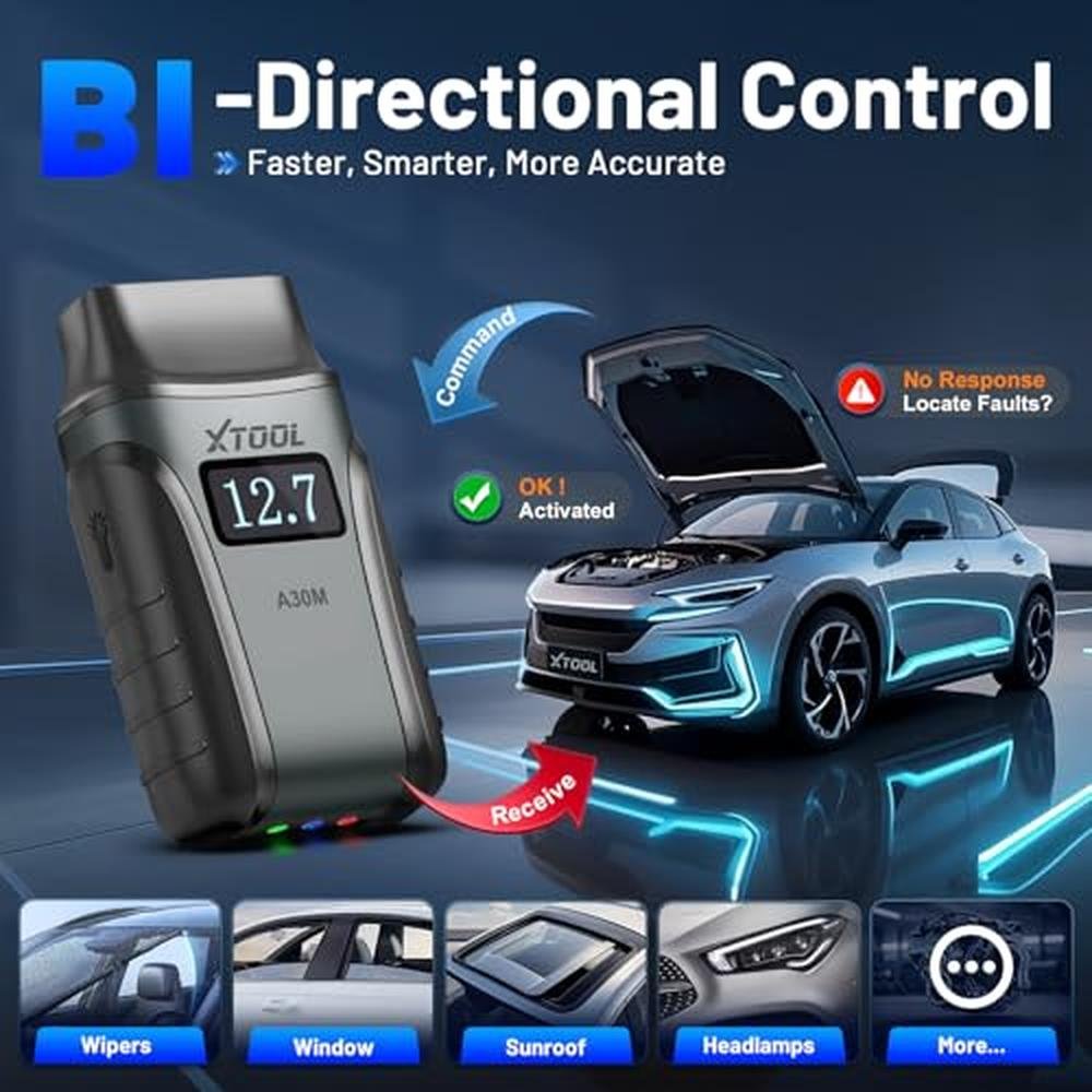 OBD2 Scanner Diagnostic Tool XTOOL Anyscan A30M V2.0 – In Use