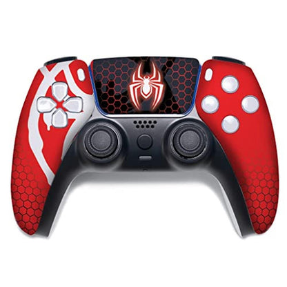 Spiider-Man Morales Custom PS-5 Controller Wireless – Front View