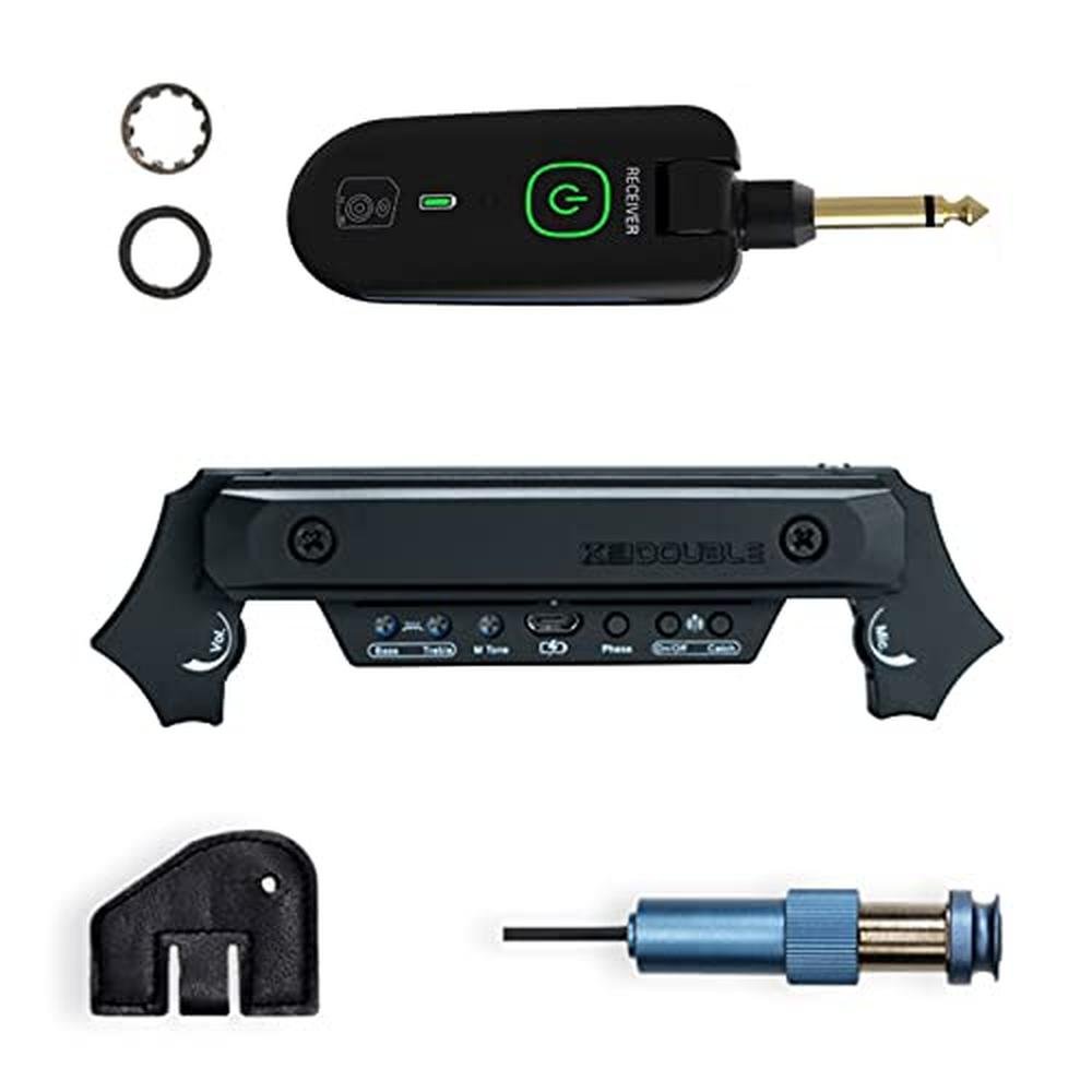 Pickup Acoustic: X2 Wireless & Wired Acoustic Guitar Pickup – Front View